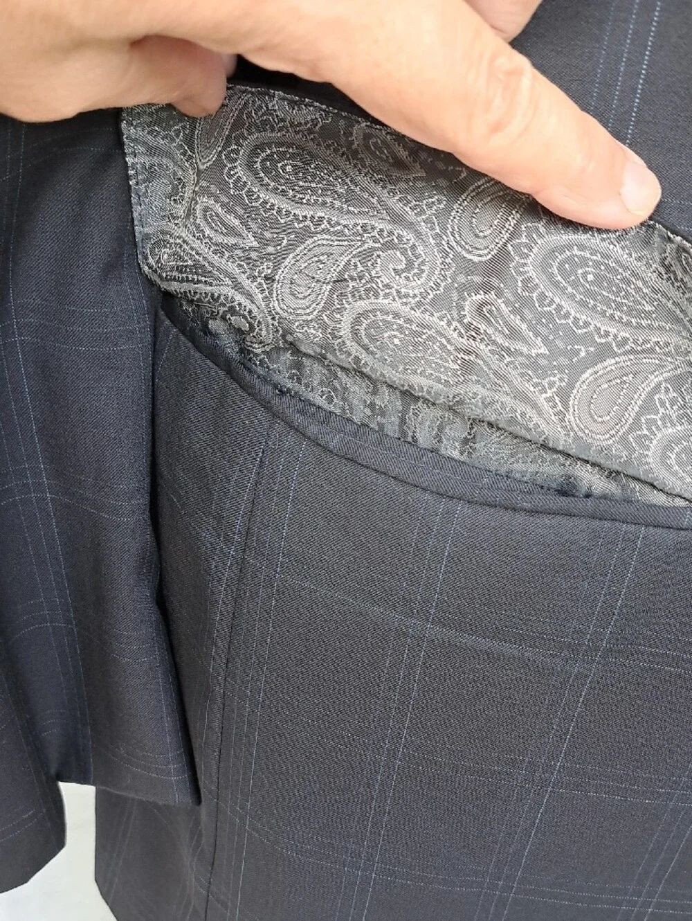 Men's Black Two-Button Blazer Jacket Made In Italy High Quality